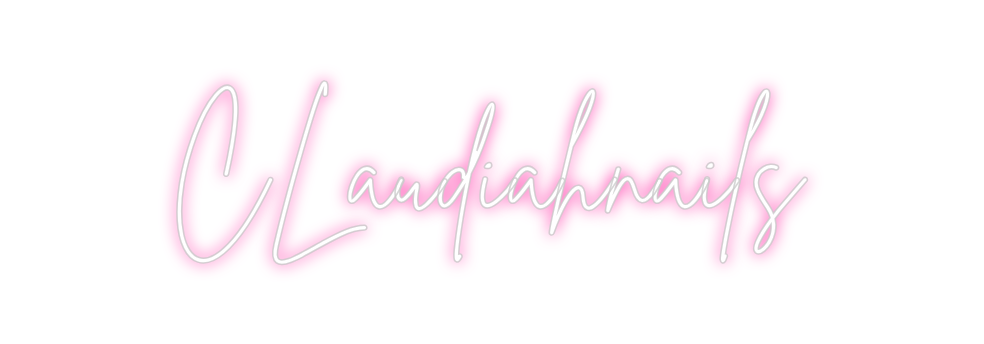 Neon personalizado: CLaudiahnails