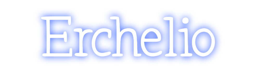Neon personalizado: Erchelio
