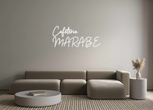 Neon personalizado: Cafeteria
MA...