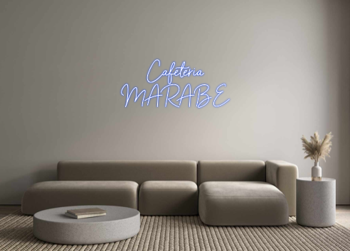 Neon personalizado: Cafeteria
M...