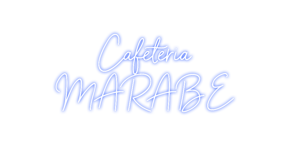 Neon personalizado: Cafeteria
M...