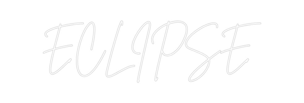 Neon personalizado: ECLIPSE