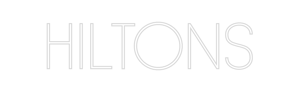 Neon personalizado: HILTONS