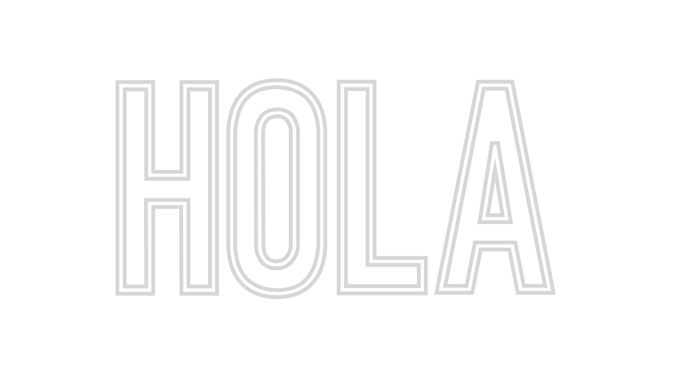 Neon personalizado: Hola