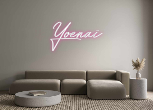 Neon personalizado: Yoenaï
