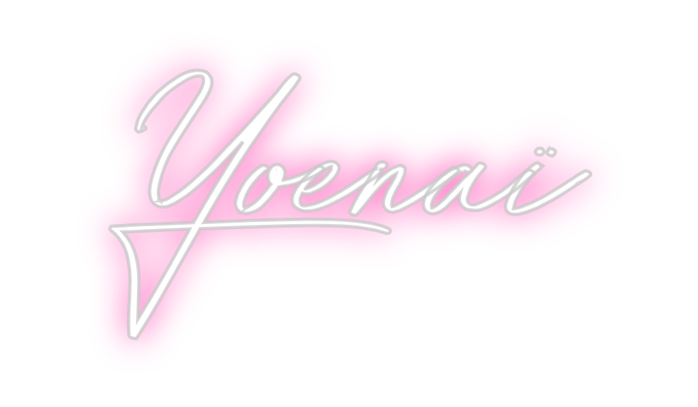 Neon personalizado: Yoenaï