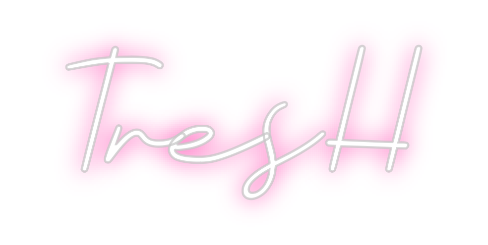 Neon personalizado: TresH