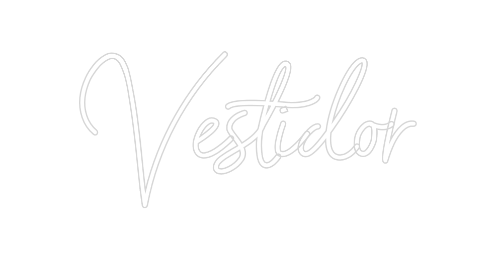 Neon personalizado: Vestidor