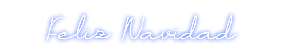 Neon personalizado: Feliz Navidad