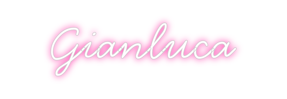 Neon personalizado: Gianluca