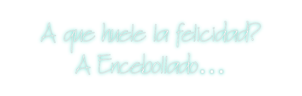 Neon personalizado: A que huele l...
