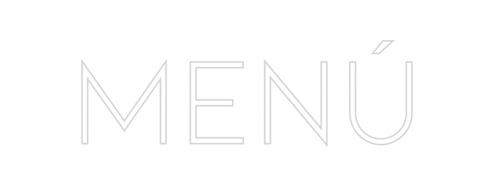 Neon personalizado: MENÚ