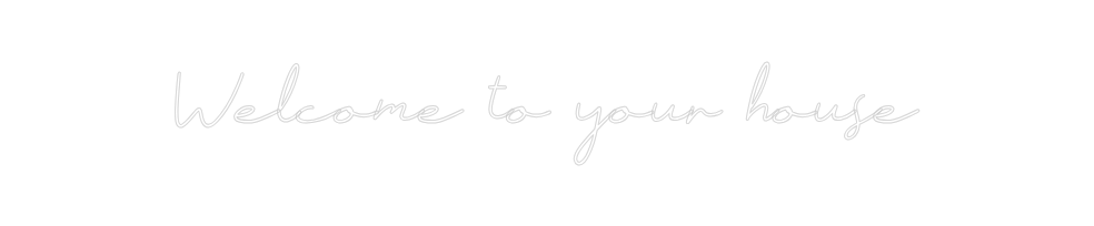 Neon personalizado: Welcome to yo...