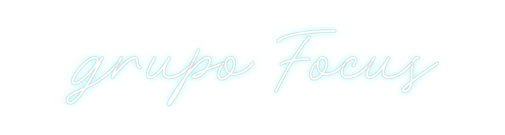 Neon personalizado: grupo Focus
