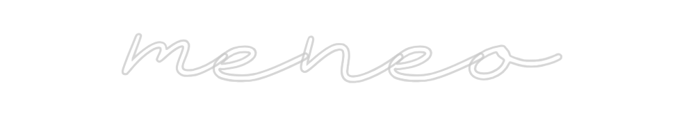 Neon personalizado: meneo