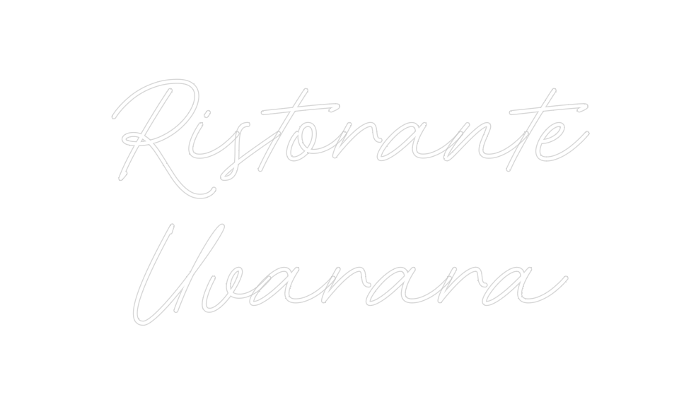 Neon personalizado: Ristorante
U...