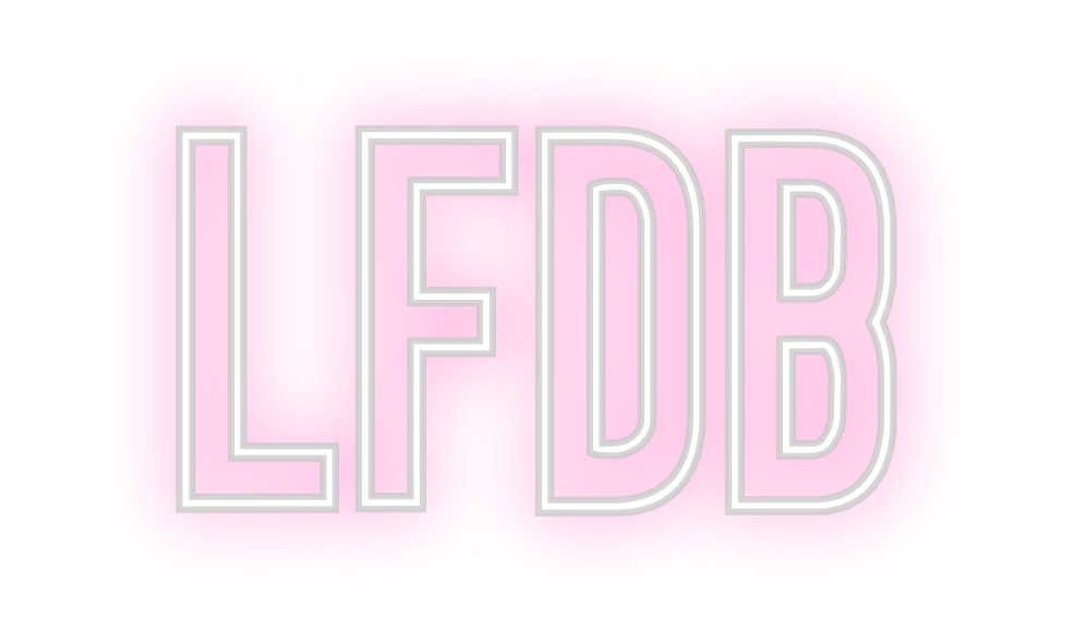 Neon personalizado: LFDB
