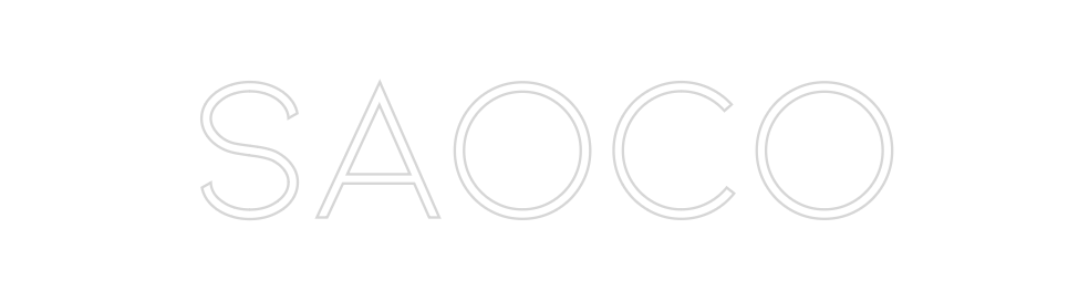 Neon personalizado: SAOCO
