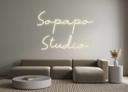 Neon personalizado: Sopapo
Studio
