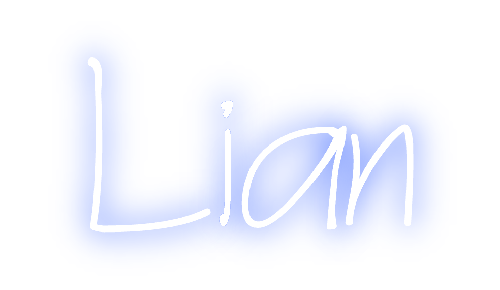 Neon personalizado: Lian