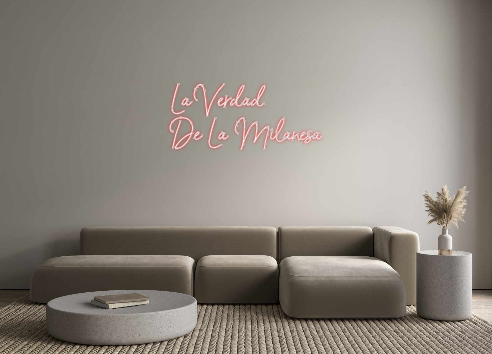 Neon personalizado: La Verdad
D...