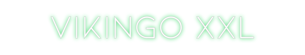 Neon personalizado: Vikingo xxl