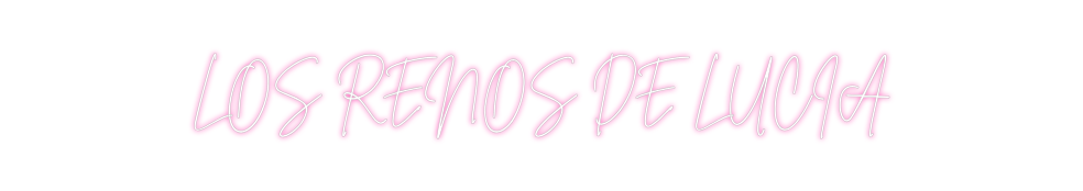 Neon personalizado: LOS RENOS DE ...