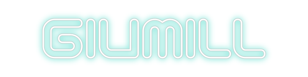 Neon personalizado: Giumill