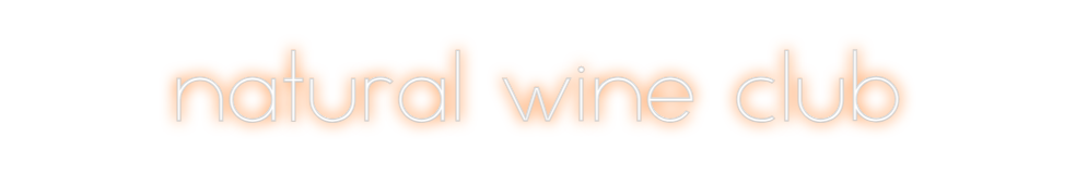 Neon personalizado: natural wine ...