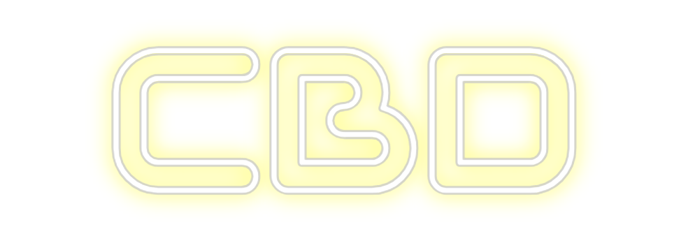 Neon personalizado: CBD