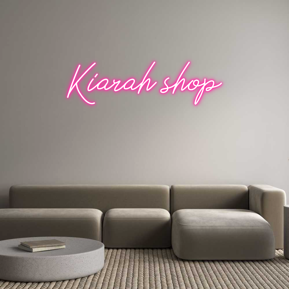Neon personalizado: Kiarah shop