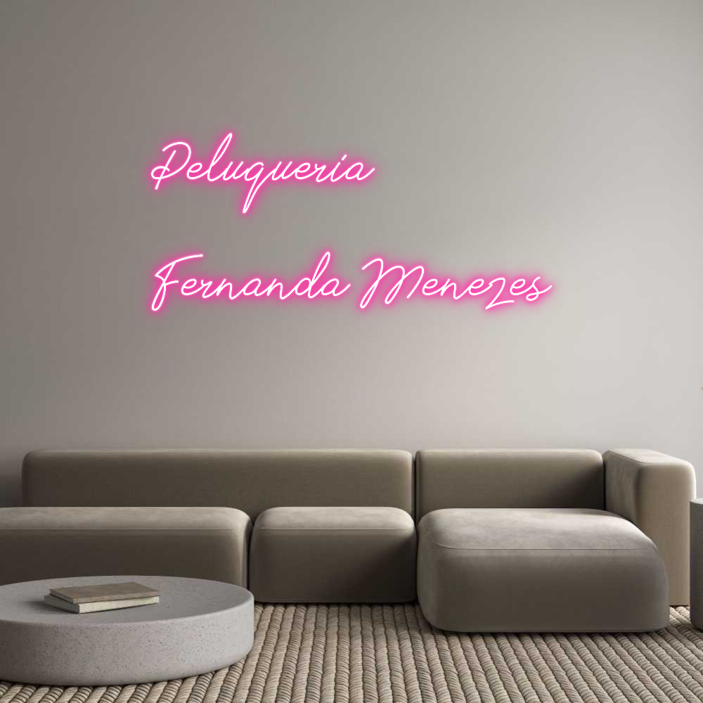 Neon personalizado: Peluqueria
...