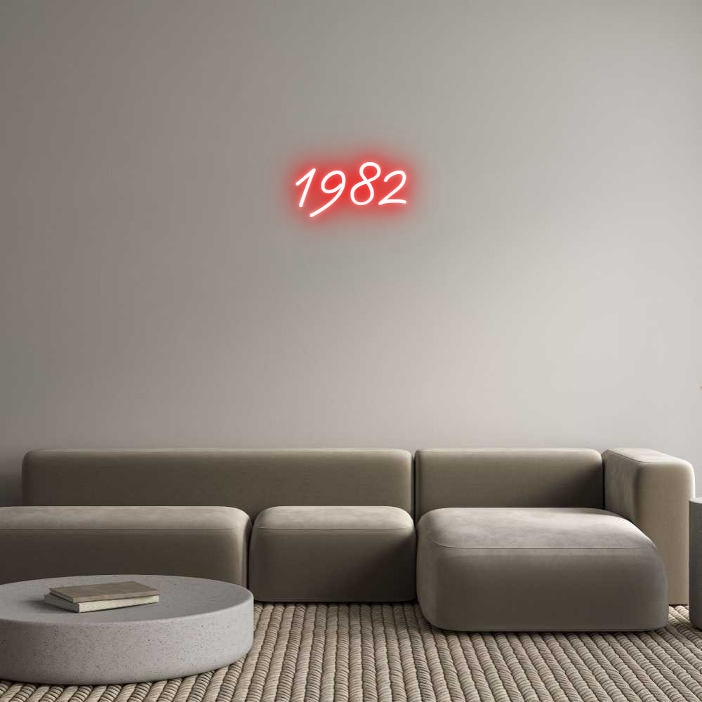 Neon personalizado: 1982