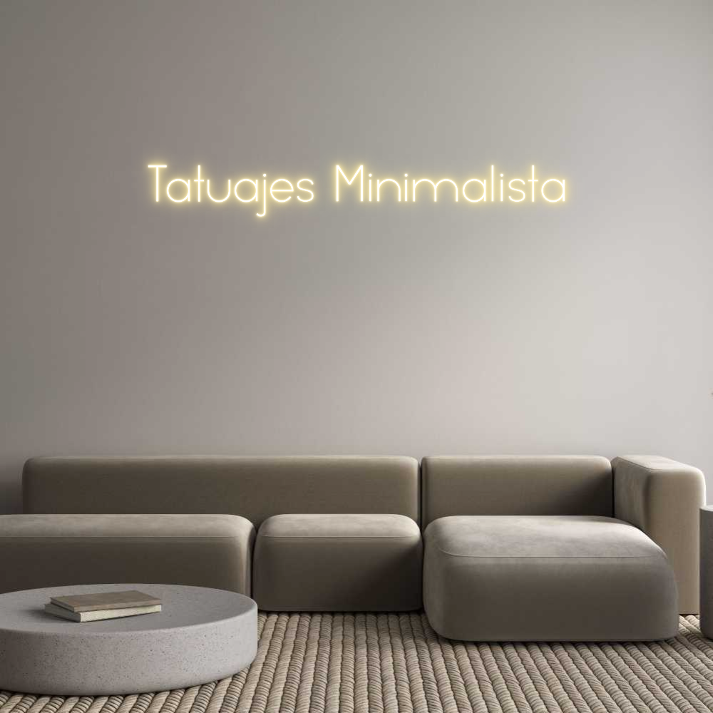 Neon personalizado: Tatuajes Mini...
