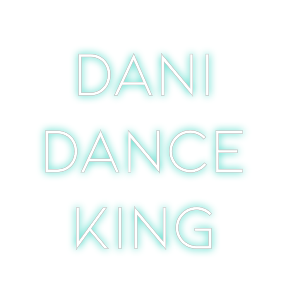 Neon personalizado: Dani
Dance
...