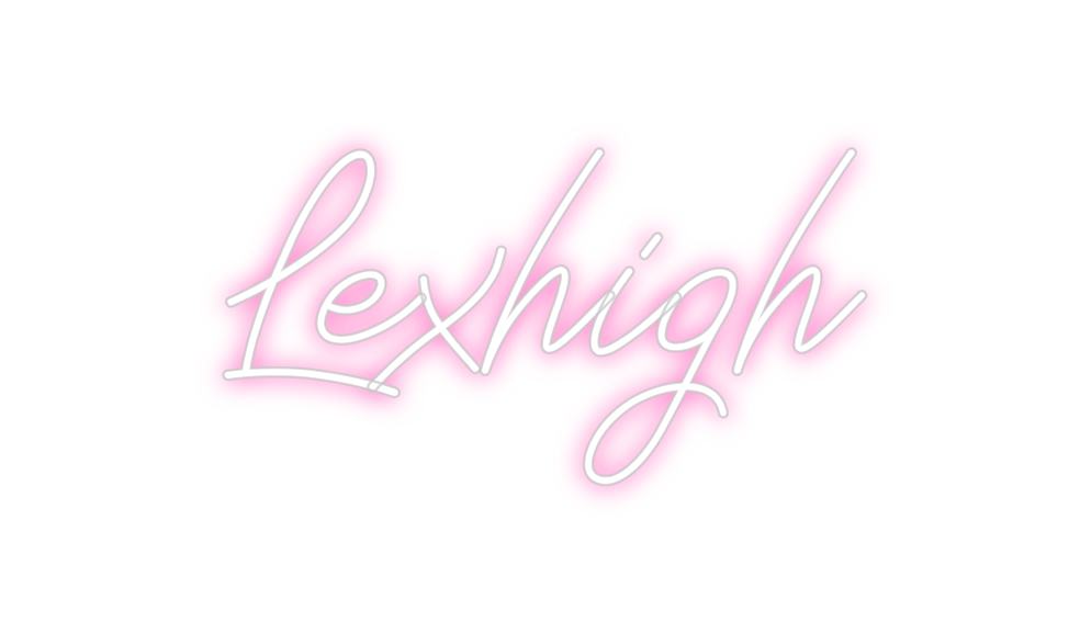 Neon personalizado: Lexhigh