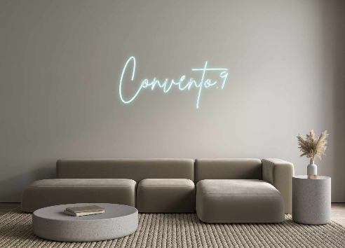 Neon personalizado: Convento.9