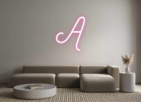 Neon personalizado: A