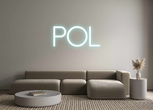 Neon personalizado: Pol