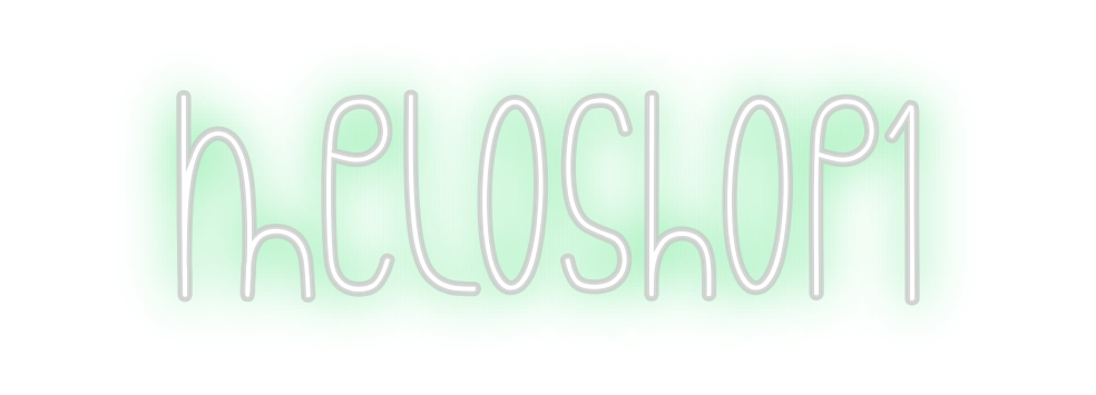 Neon personalizado: meloshop1