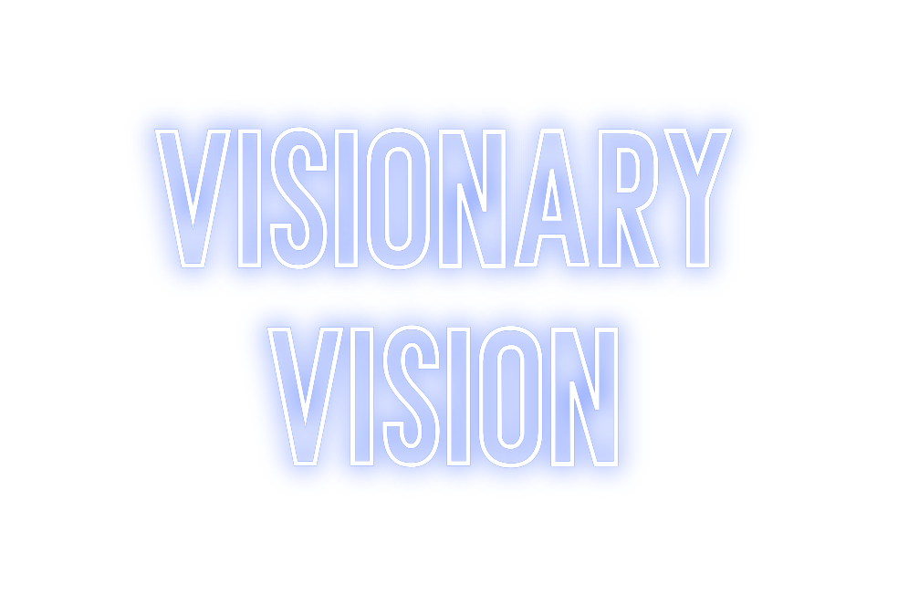 Neon personalizado: Visionary
Vi...