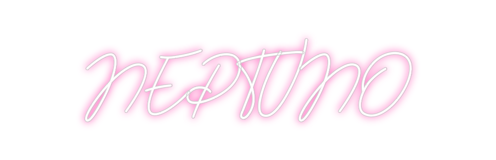 Neon personalizado: NEPTUNO