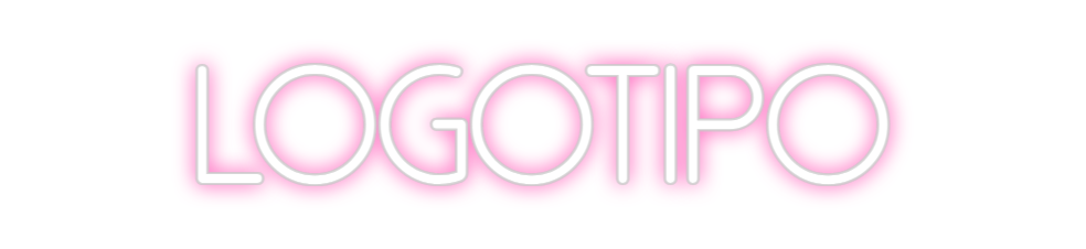 Neon personalizado: logotipo