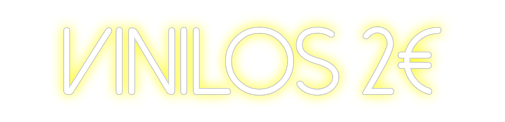 Neon personalizado: Vinilos 2€
