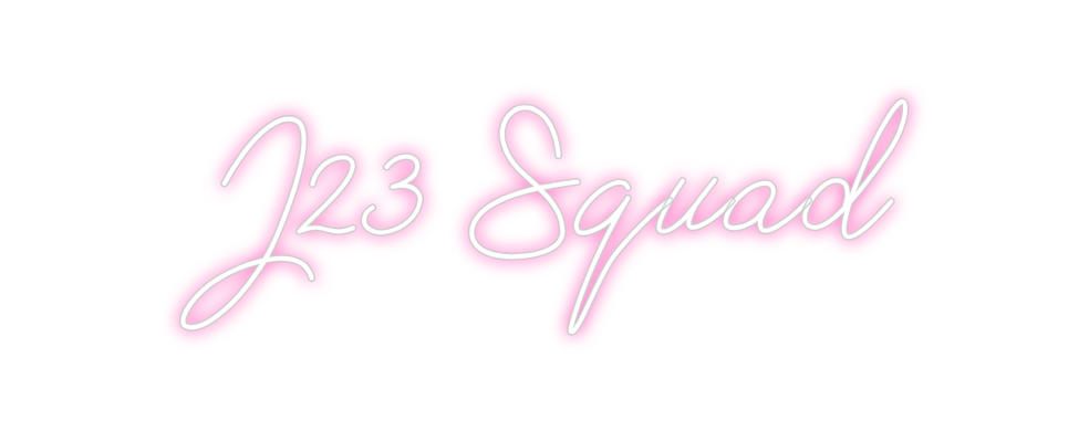 Neon personalizado: J23 Squad