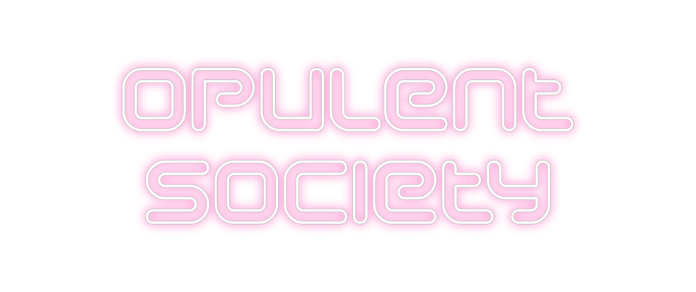 Neon personalizado: Opulent
Soci...