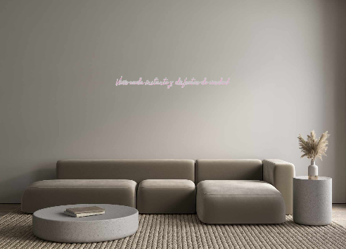 Neon personalizado: Vivir cada in...