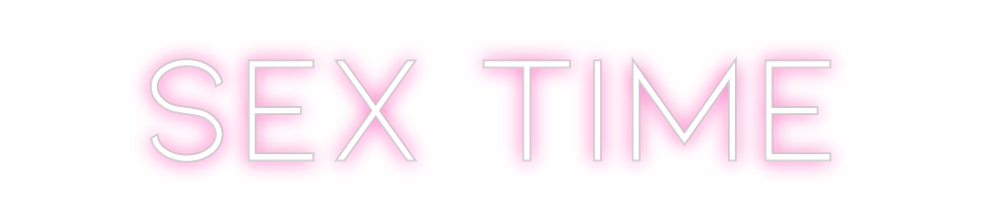 Neon personalizado: Sex time