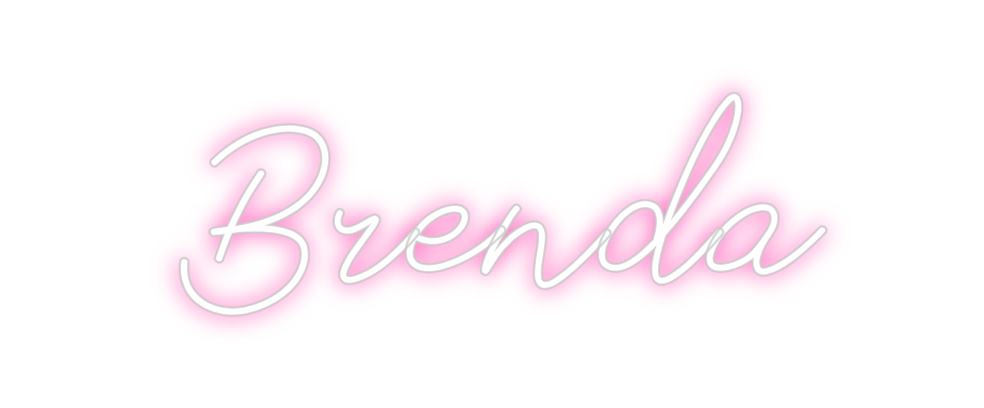 Neon personalizado: Brenda