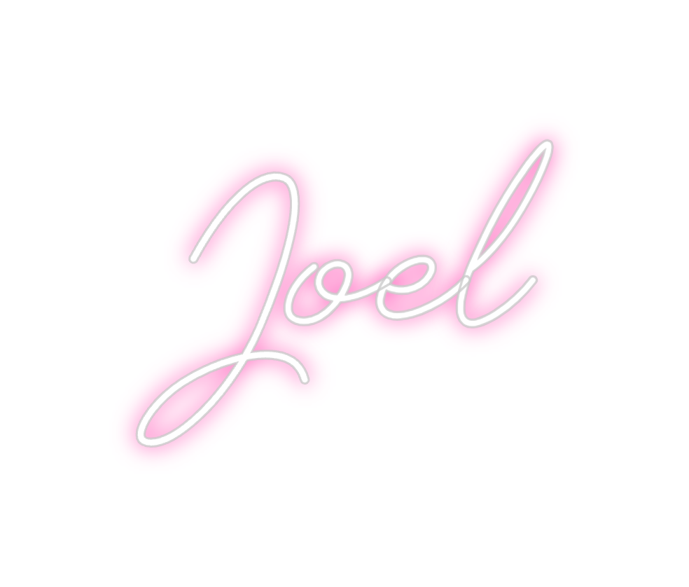 Neon personalizado: Joel